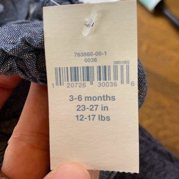 Baby Gap Chambray Jumpsuit - Picture 3 of 8